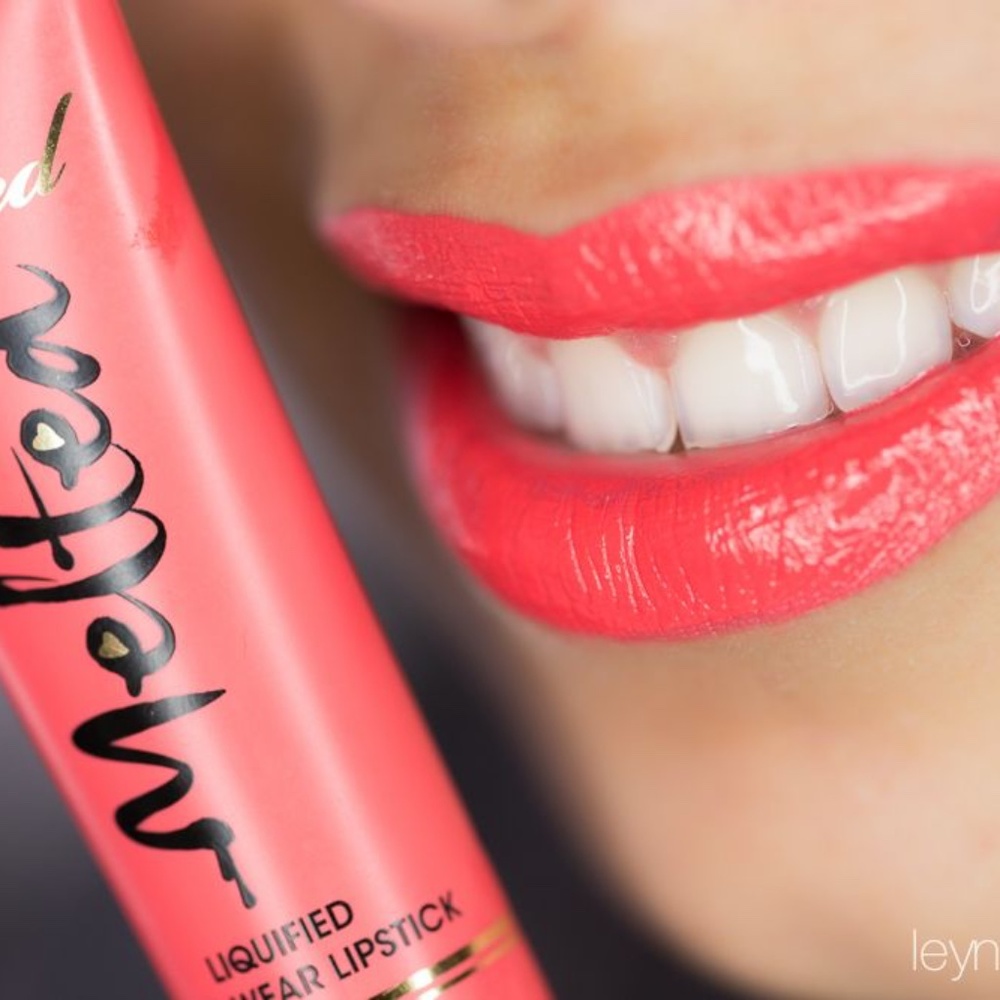 Too Faced "Melted Melon" liquid lipstick